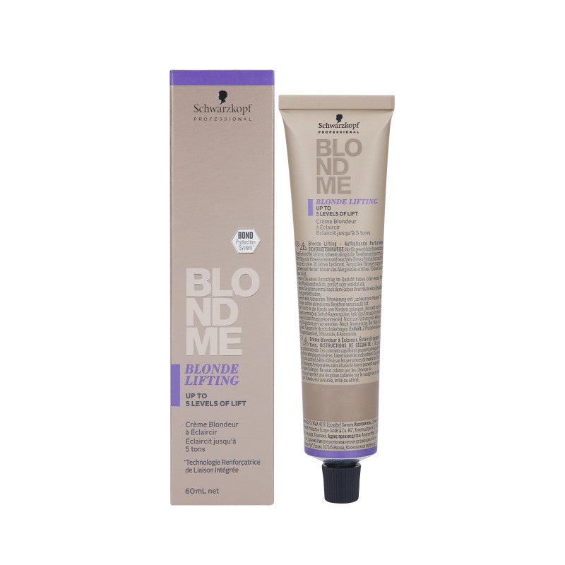 SCHWARZKOPF PROFESSIONAL BLONDEME LIFTING Base éclaircissante pour cheveux naturels et décolorés 60ml