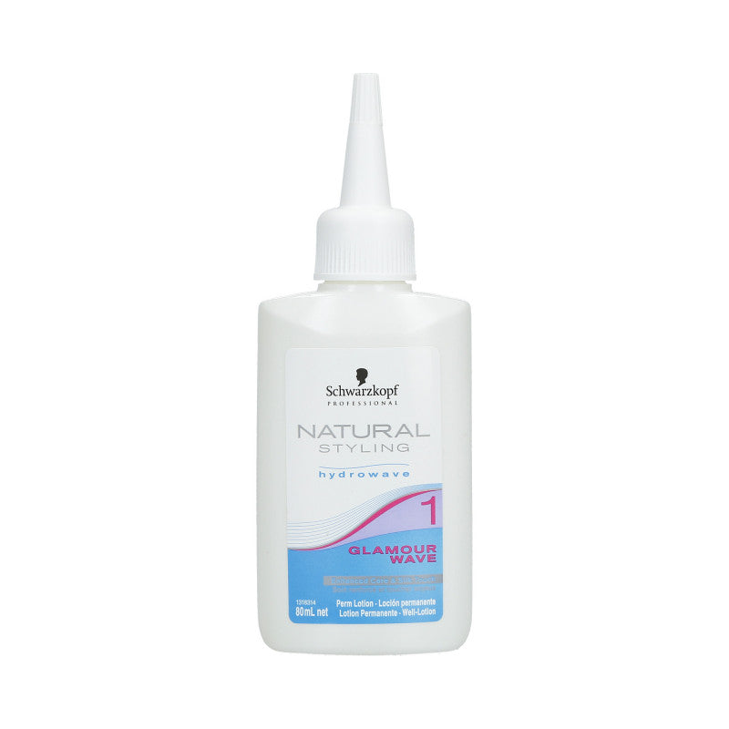 SCHWARZKOPF PROFESSIONAL NATURAL STYLING Glamour Wave 1 Lotion permanente 80ml