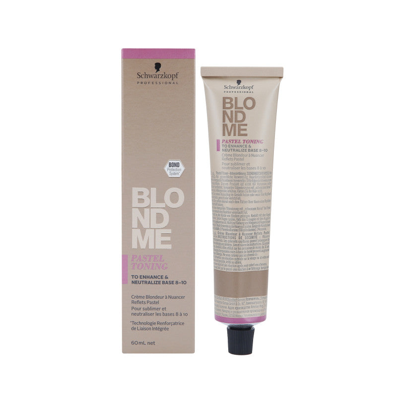 SCHWARZKOPF PROSESSIONAL BLONDME PASTEL TONING Tonique pastel pour cheveux blonds 60ml