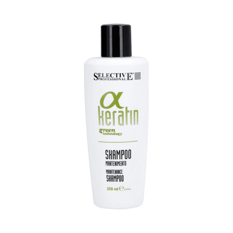 SELECTIVE PROFESSIONAL ALPHA KERATIN Shampooing après traitement de lissage à la kératine 250ml
