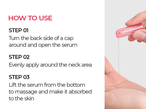 DR.MELAXIN NECKSPHALT LINE Ampoules pour soins de la peau du cou 10 x 1,5 ml #3