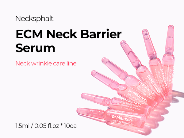 DR.MELAXIN NECKSPHALT LINE Ampoules pour soins de la peau du cou 10 x 1,5 ml #4