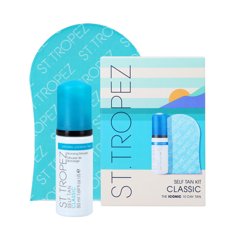 ST. TROPEZ MINI CLASSIC KIT AUTOBRONZANT Mousse autobronzante avec gant 50ml