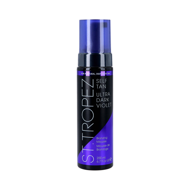 ST. TROPEZ SELF TAN ULTRA DARK VIOLET Autobronzant en mousse, la teinte la plus foncée, 200 ml