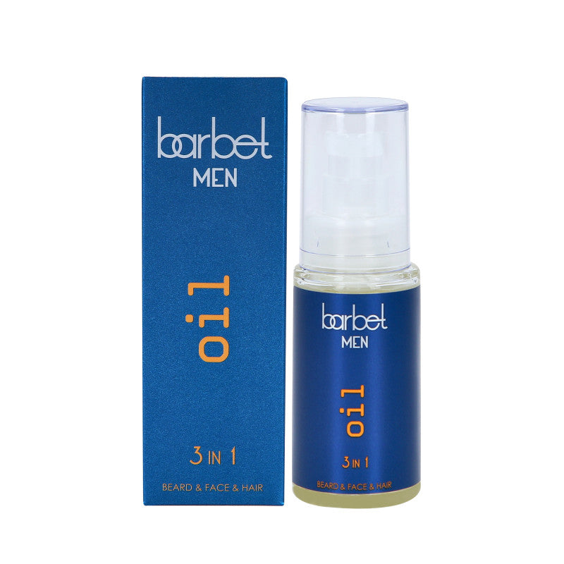 STAPIZ BARBET MEN Huile 3en1 pour barbe, cheveux et visage 30ml
