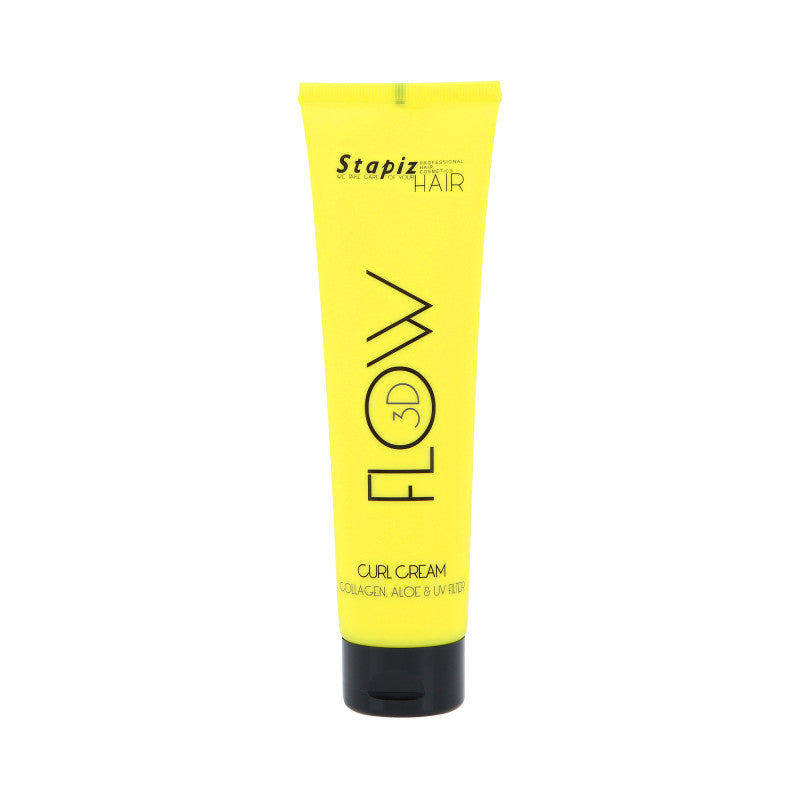 STAPIZ FLOW 3D Crème pour cheveux bouclés, crépus et indisciplinés 150ml