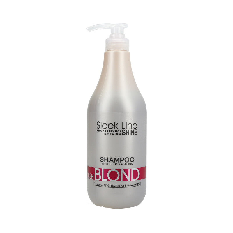 STAPIZ SLEEK LINE BLUSH BLOND Shampooing cheveux blonds et rouges 1000ml