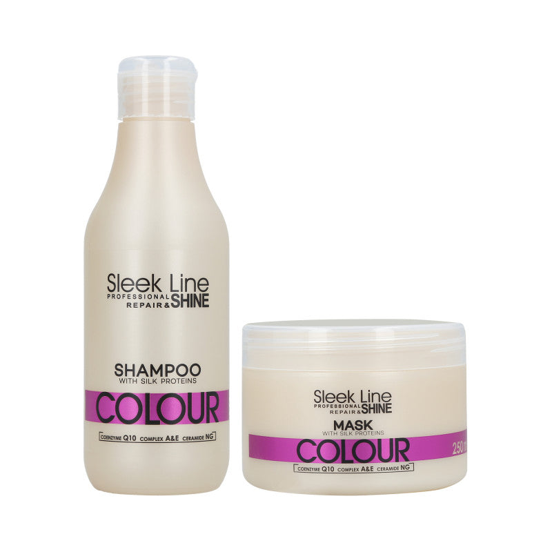 Stapiz Sleek Line Color Shampooing 300ml + Masque 250ml