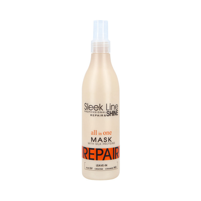 STAPIZ SLEEK LINE REPAIR ALL IN ONE Masque capillaire nourrissant en spray sans rinçage 300ml