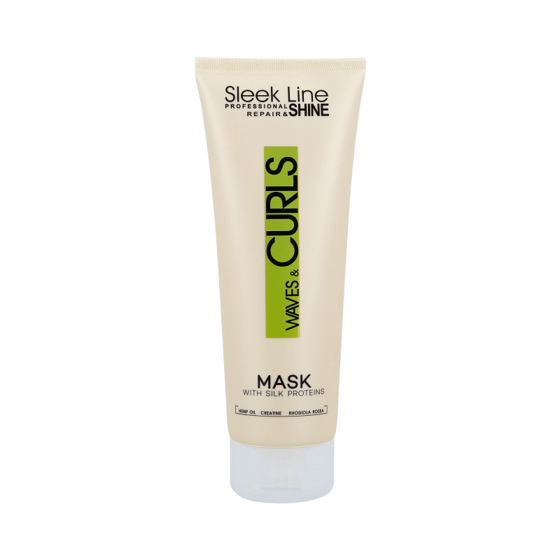 STAPIZ SLEEK LINE WAVES&CURLS Masque pour cheveux bouclés et ondulés 250ml