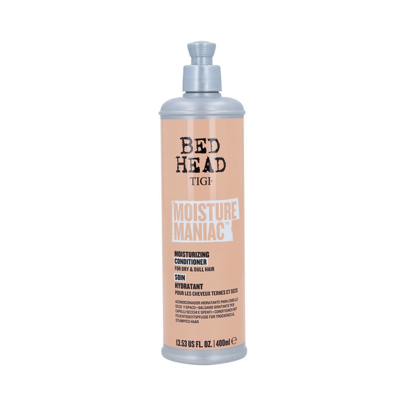 TIGI BED HEAD MOISTURE MANIAC Revitalisant profondément hydratant pour cheveux secs 400 ml