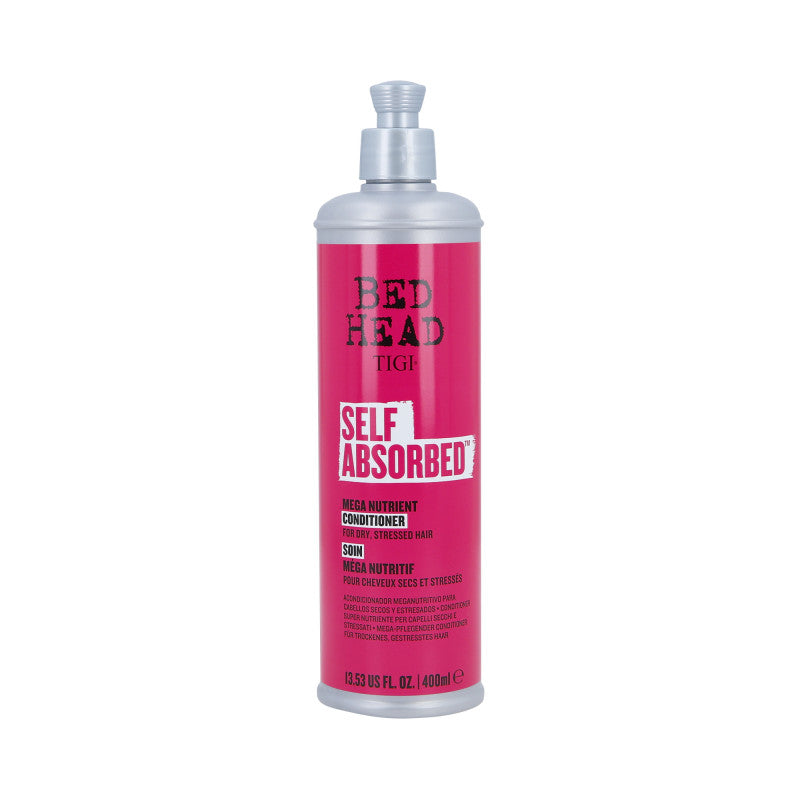 TIGI BED HEAD SELF ABSORBED Après-shampooing hydratant pour cheveux secs et fragilisés 400ml