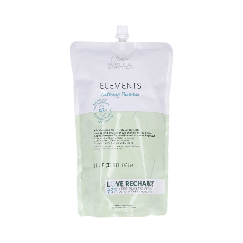 WELLA PROFESSIONALS ELEMENTS Shampoing cheveux doux sachet 1000ml