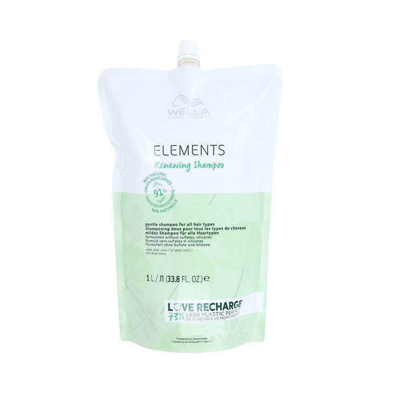 WELLA PROFESSIONALS ELEMENTS RENEWING Shampooings lissant - refill 1000ml