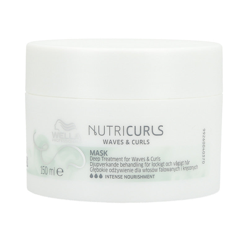 WELLA PROFESSIONALS NUTRICURLS Masque pour cheveux bouclés 150ml