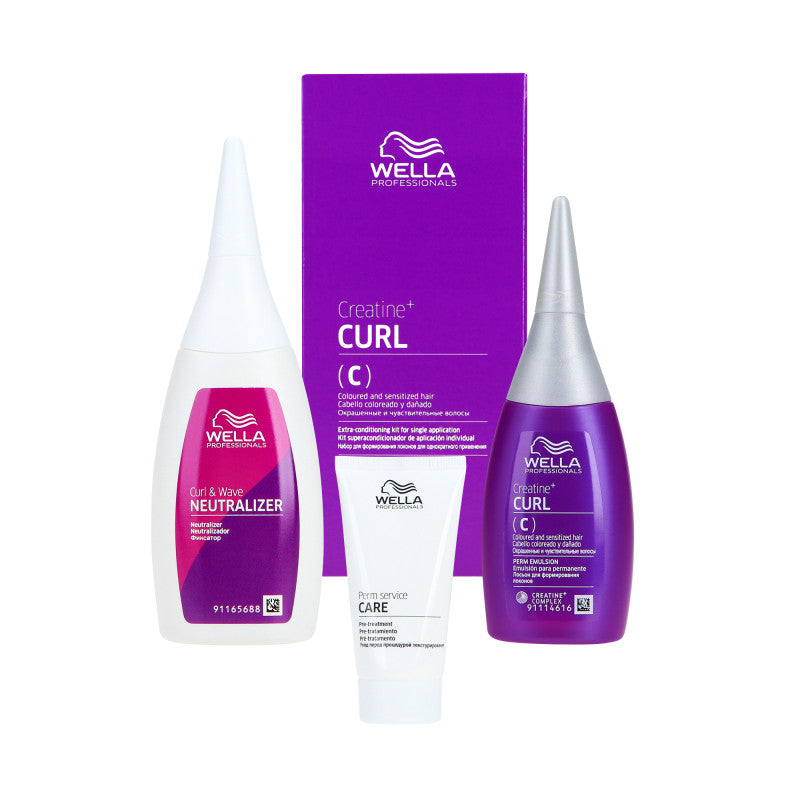 WELLA PROFESSIONALS WAVE (C) Zestaw do trwałej ondulacji, włosy farbowane i wrażliwe