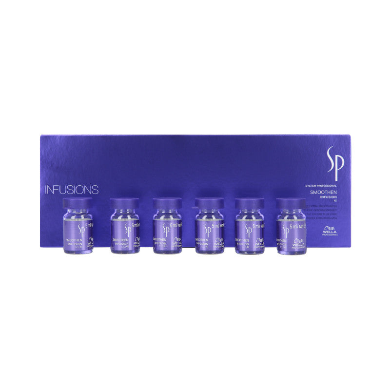 WELLA SP SMOOTHEN Infusion Traitement lissant 6x5ml