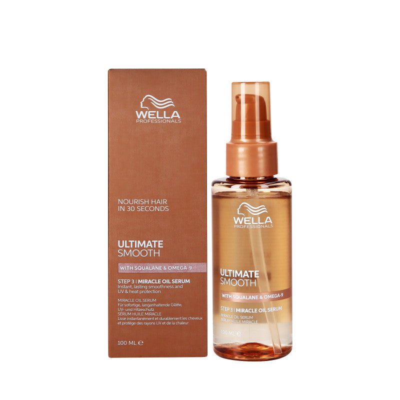 WELLA PROFESSIONALS ULTIMATE SMOOTH MIRACLE OIL Sérum lissant capillaire 100 ml