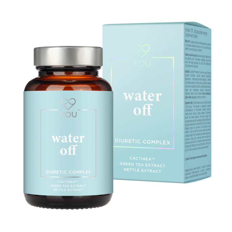 YOU WATER OFF Complément alimentaire pour la rétention d'eau 60 capsules