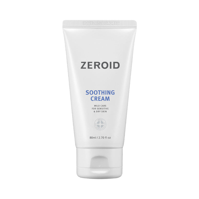 ZEROID Crème apaisante hypoallergénique pour peaux sensibles et sèches 80 ml